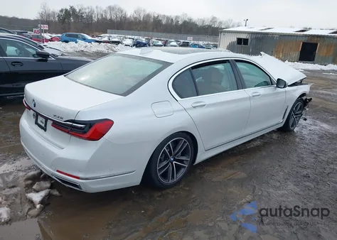 2021 BMW 750I xDrive from USA, damaged, VIN WBA7U2C08MCF73551